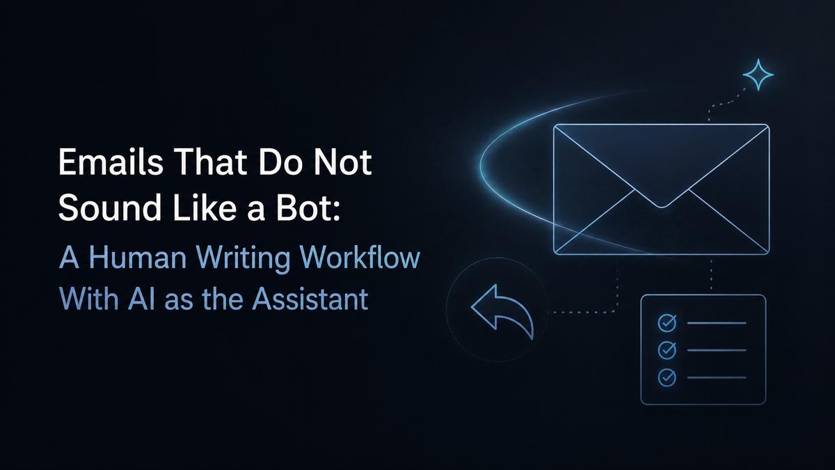 AI Email Writer: How to Write Emails With AI That Don't Sound Like a Bot
