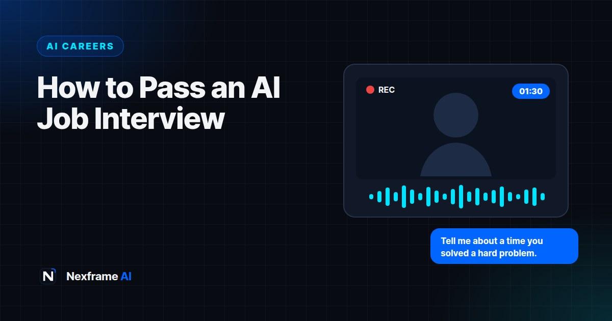 How to Pass an AI Job Interview in 2026: Prep Guide