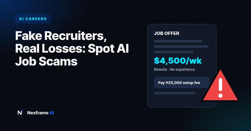 AI Job Scams: How to Spot a Fake Recruiter in 2026
