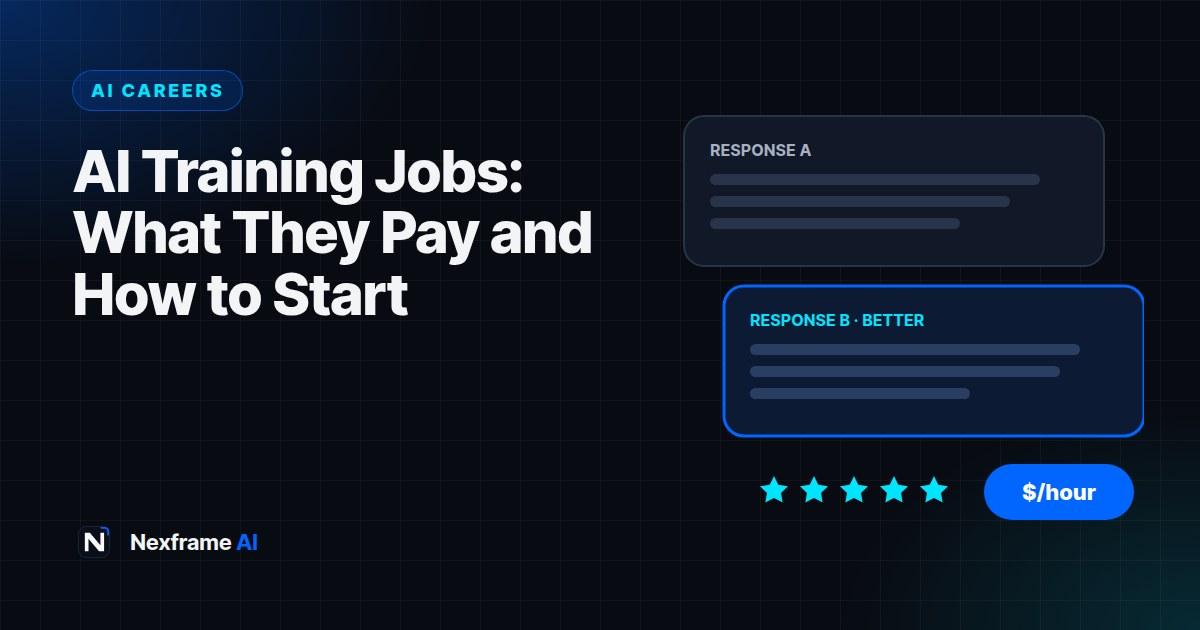AI Training Jobs 2026: What They Pay and How to Start