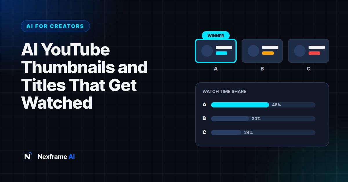 AI YouTube Thumbnails and Titles: How to Test Them