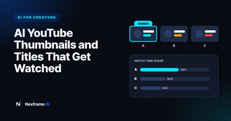 AI YouTube Thumbnails and Titles: How to Test Them