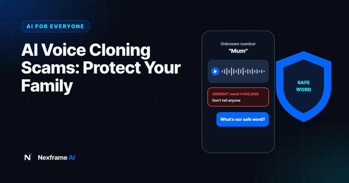 AI Voice Cloning Scams: How to Protect Your Family