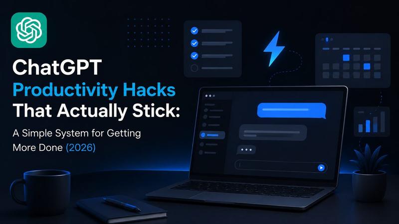 ChatGPT Productivity Hacks That Actually Stick: A Simple System for Getting More Done (2026)