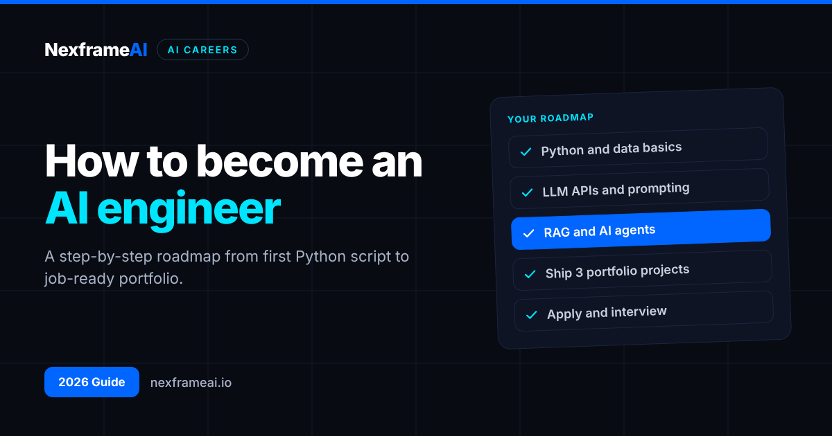 How to Become an AI Engineer in 2026: Roadmap