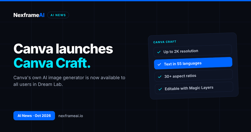 Canva Craft: Canva Launches Its Own AI Image Generator for All Users